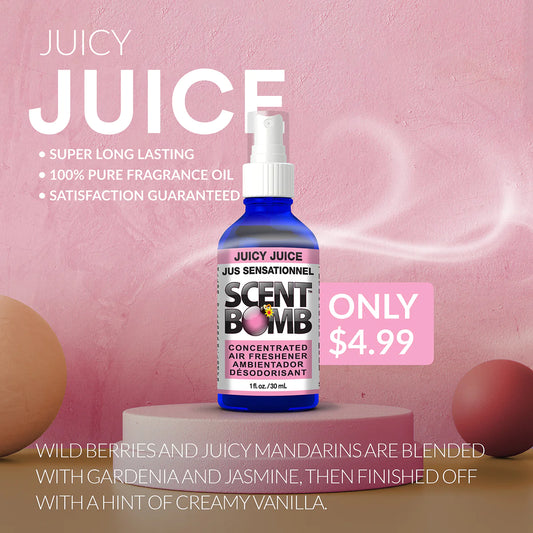Scent Bomb Air Freshener Juicy Juice 1oz Spray