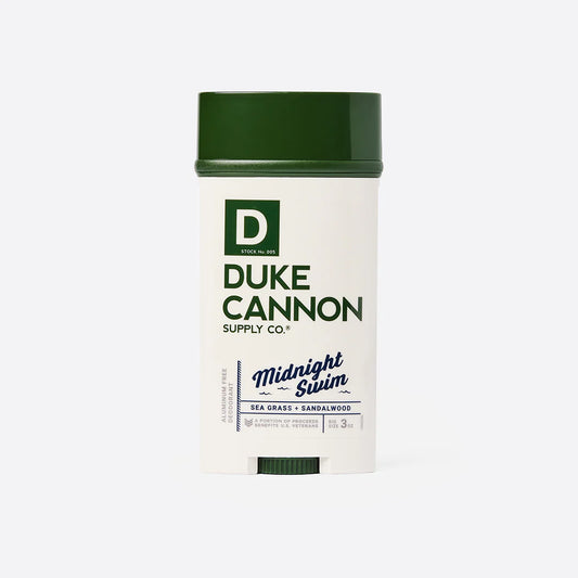 DUKE CANNON ALUMINUM-FREE DEODORANT: MIDNIGHT SWIM