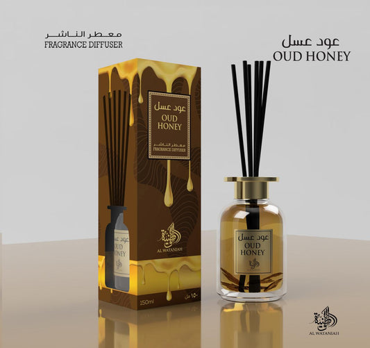 AL WATANIAH OUD HONEY FRAGRANCE DIFFUSER