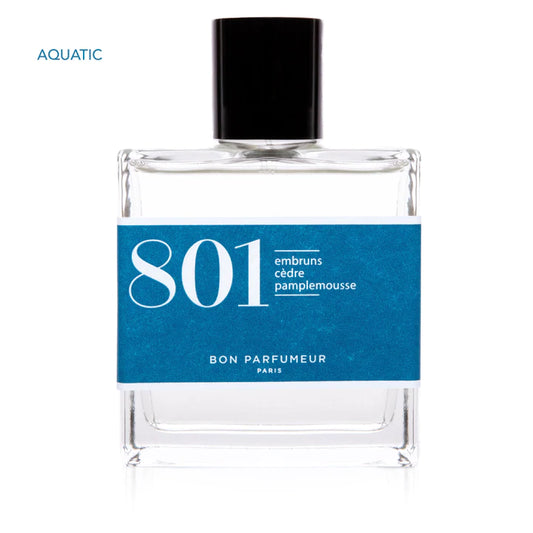 Bon Parfumeur 801 sea spray, cedar and grapefruit EDP