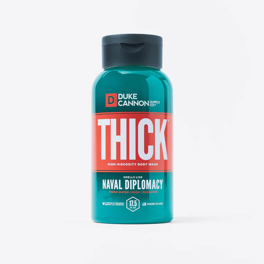 DUKE CANNON THICK HIGH-VISCOSITY BODY WASH - NAVAL DIPLOMACY