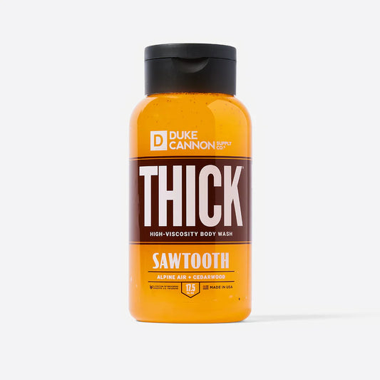DUKE CANNON THICK HIGH VISCOSITY BODY WASH - SAWTOOTH