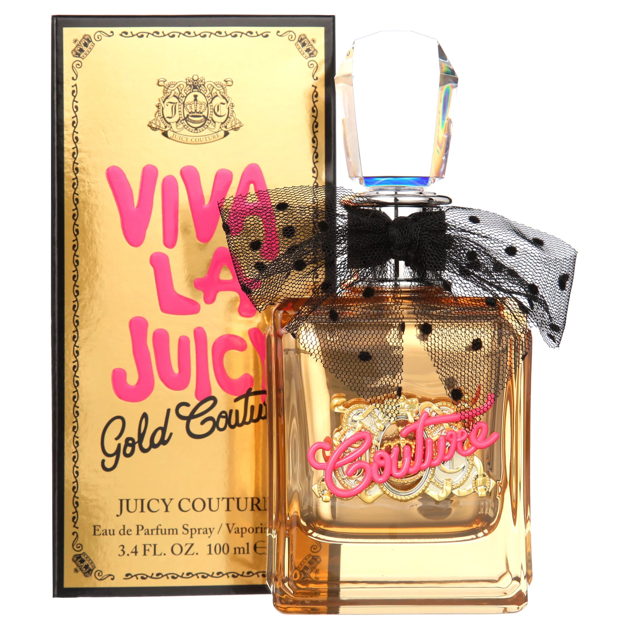 Set of Womens Viva La Juicy Rose by Juicy Couture EDP Spray 3.4 oz
