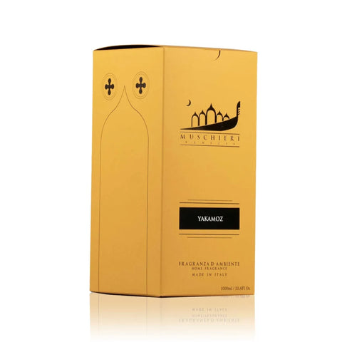 YAKAMOZ – 250ML REED DIFFUSER WITH STICKS by ﻿Muschieri Venezia