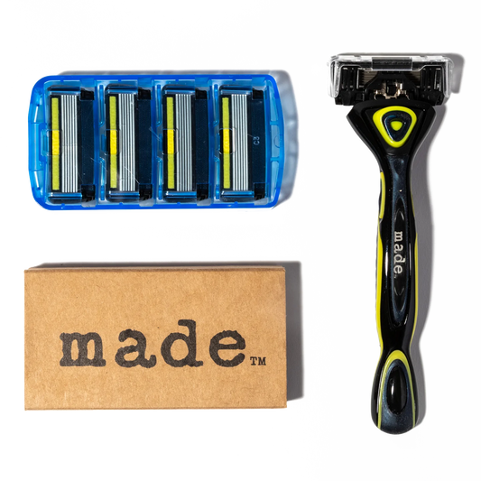 MADE. World Famous Razor W/ 4-Pack