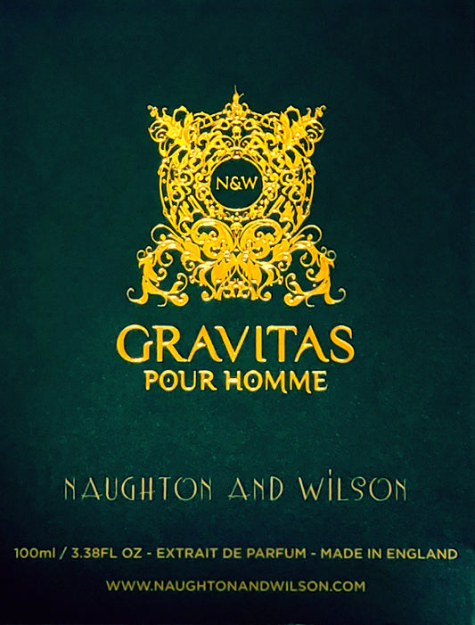 Gravitas Pour Homme by Naughton and Wilson