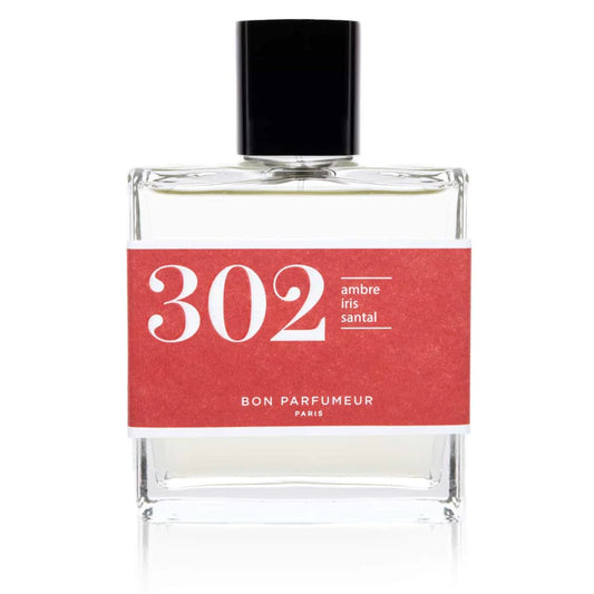 Bon Parfumeur 302: amber, iris and sandalwood EDP 3.3 OZ