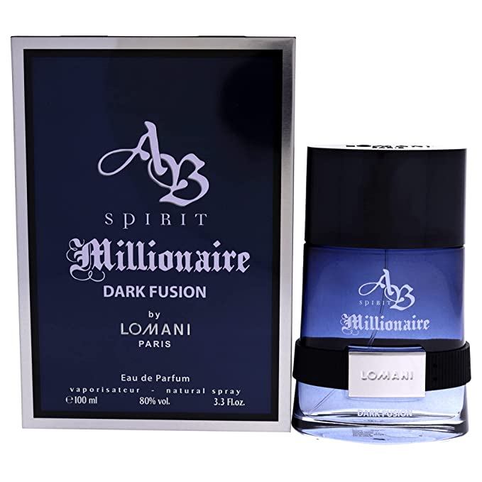 Lomani AB Spirit Millionaire Dark Fusion 3.4oz EDP